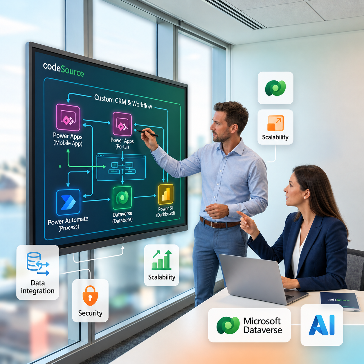 microsoft power platform consulting by codesource